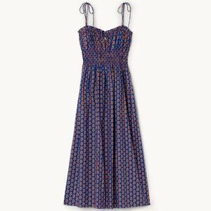 NWT Doen Rhoda Dress in MAZARINE SUNRISE PAISLEY, Medium